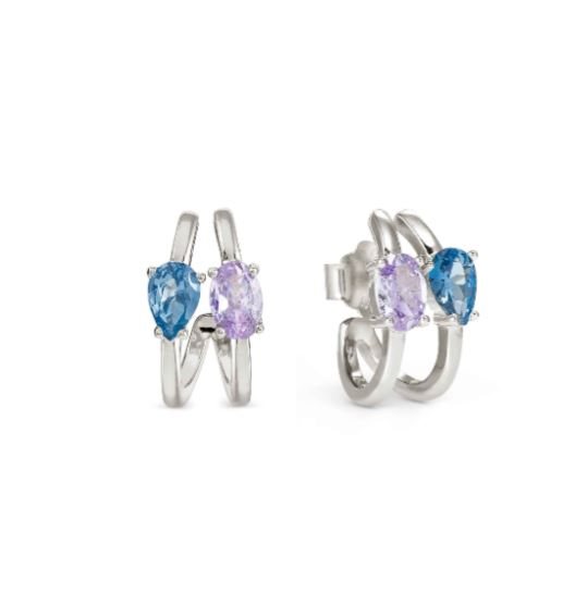 Orecchini Nomination Donna Colour Wave in Argento 149859/061 - 149859/061